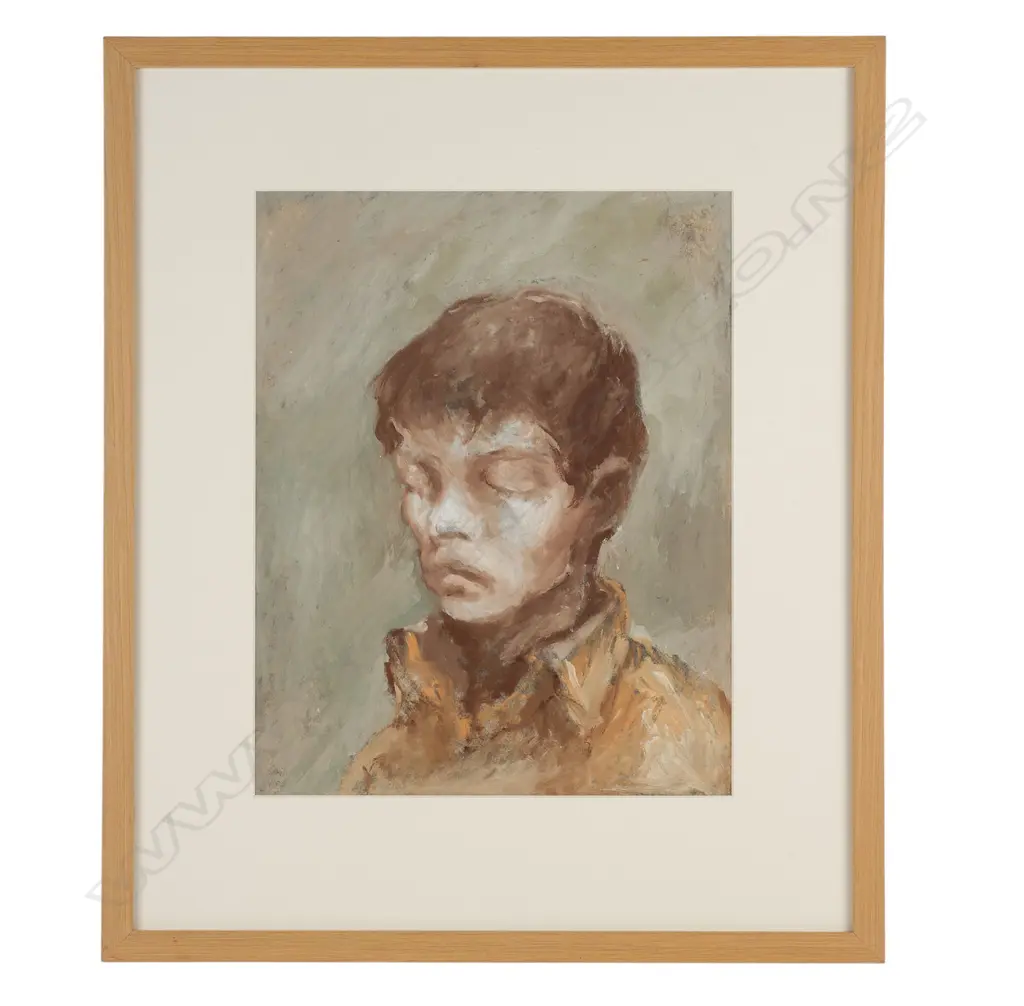 Malcolm Ross (1948-2003) ‘Self portrait', c.1970 Image 1++